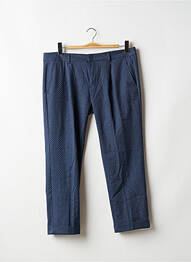 Pantalon droit stretch taille normale bleu REIKO femme