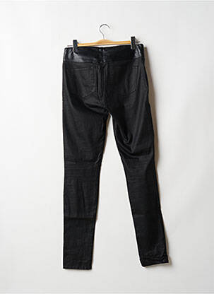 Pantalon slim tissage enduit taille normale noir VERO MODA femme