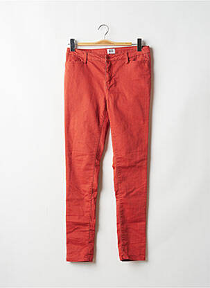 Pantalon slim stretch taille normale orange VERO MODA femme