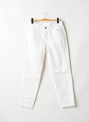 Jeans boyfriend blanc NOISY MAY pour femme