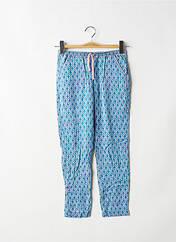 Pantalon chino bleu OKAÏDI pour fille seconde vue