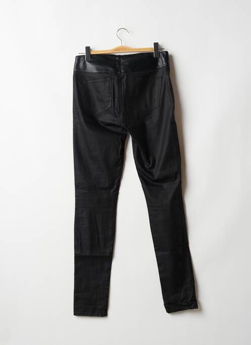Pantalon slim noir VERO MODA pour femme