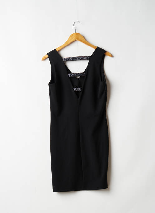 Robe mi-longue noir MORGAN pour femme