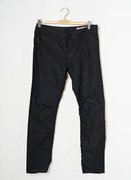 Pantalon slim taille normale taille normale noir KAPORAL femme
