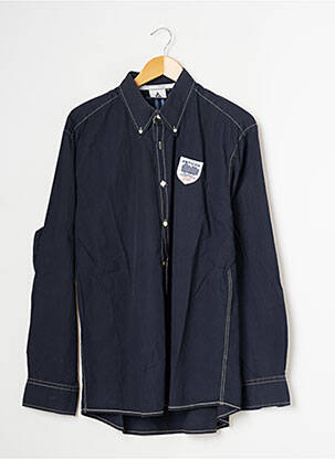 Chemise manches longues poignets boutonnés bleu GAASTRA homme