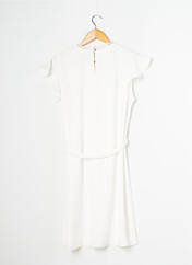 Robe mi-longue blanc JUS D'ORANGE pour femme seconde vue