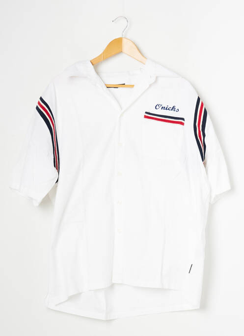 Chemise manches courtes blanc BLEND OF AMERICA pour homme