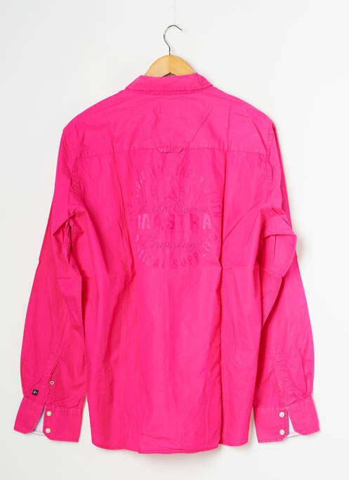Chemise manches longues rose GAASTRA pour homme