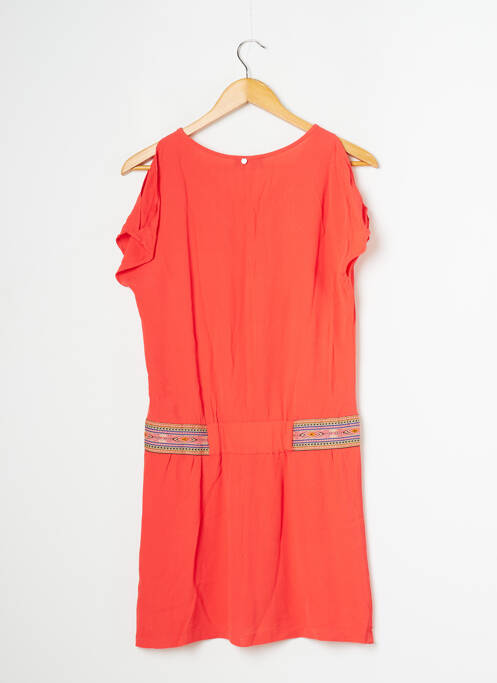 Robe mi-longue rose CHARLOTT' pour femme