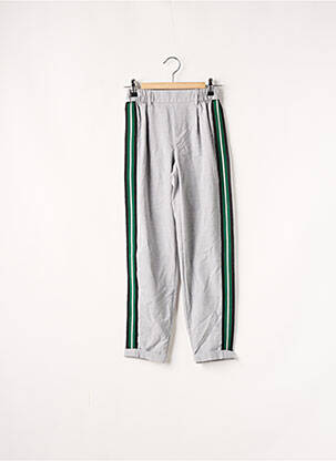 Pantalon 7/8 stretch taille normale gris BERSHKA femme