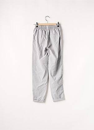 Pantalon 7/8 stretch taille normale gris BERSHKA femme