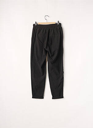 Pantalon 7/8 stretch taille normale noir BERSHKA femme