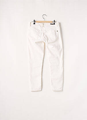 Pantalon 7/8 stretch taille basse beige DAYSIE femme
