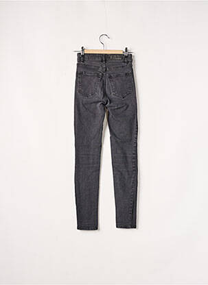 Jeans coupe slim taille basse taille basse noir PULL & BEAR femme