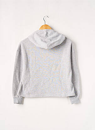 Sweat-shirt à capuche  manches longues gris CACHE CACHE femme