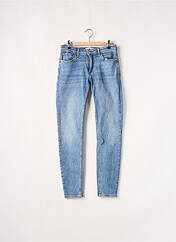 Jeans coupe slim bleu MANGO pour femme seconde vue