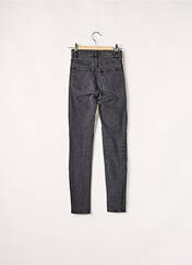 Jeans coupe slim noir PULL & BEAR pour femme seconde vue