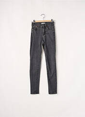 Jeans skinny noir PULL & BEAR pour femme seconde vue