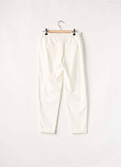 Pantalon 7/8 beige BERSHKA pour femme seconde vue