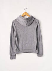 Sweat-shirt à capuche gris HOLLISTER pour femme seconde vue