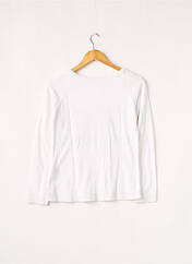 T-shirt blanc BERSHKA pour femme seconde vue