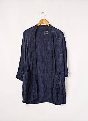 Veste kimono bleu BERSHKA pour femme