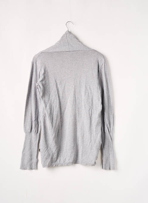 Gilet manches longues gris SANS MARQUE pour femme