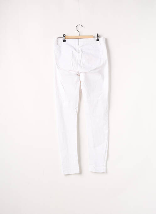 Jeans coupe slim blanc CARE OF YOU pour femme