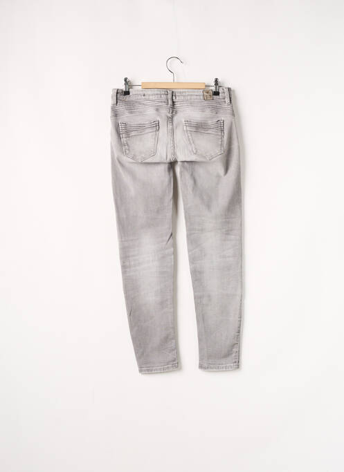 Jeans coupe slim gris GUESS pour femme