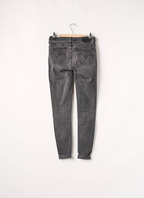 Jeans coupe slim gris LEVIS pour femme
