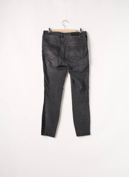 Jeans coupe slim gris VERO MODA pour femme
