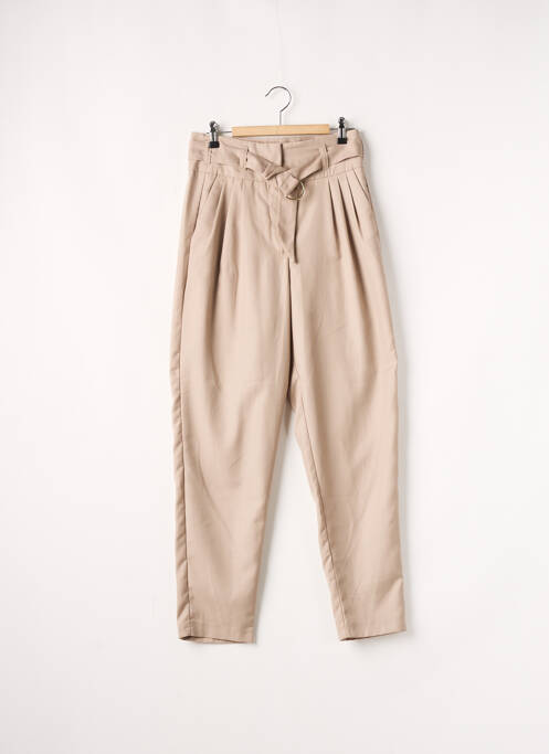 Pantalon droit beige CAMAIEU pour femme