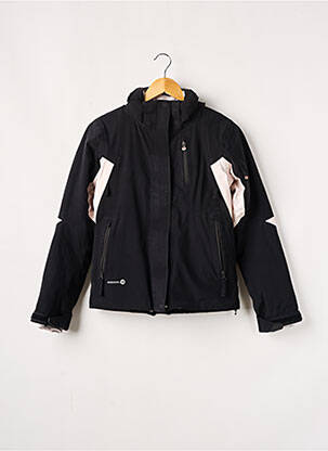 Parka sport ski a capuche noir ROSSIGNOL femme