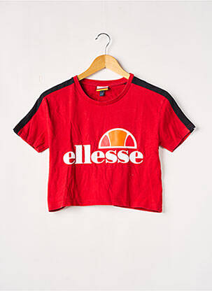 T-shirt rouge ELLESSE pour femme