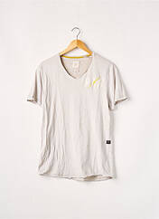 T-shirt beige G STAR pour homme seconde vue