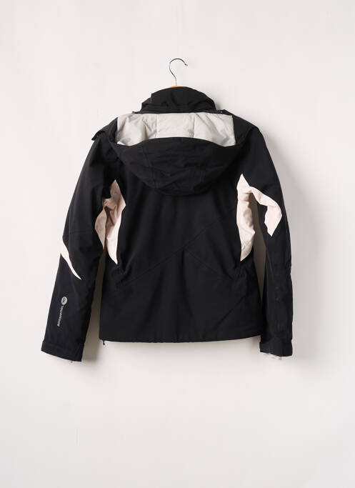Parka manches longues a capuche noir ROSSIGNOL femme