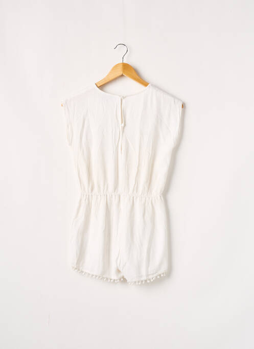 Combishort blanc LE TEMPS DES CERISES pour femme