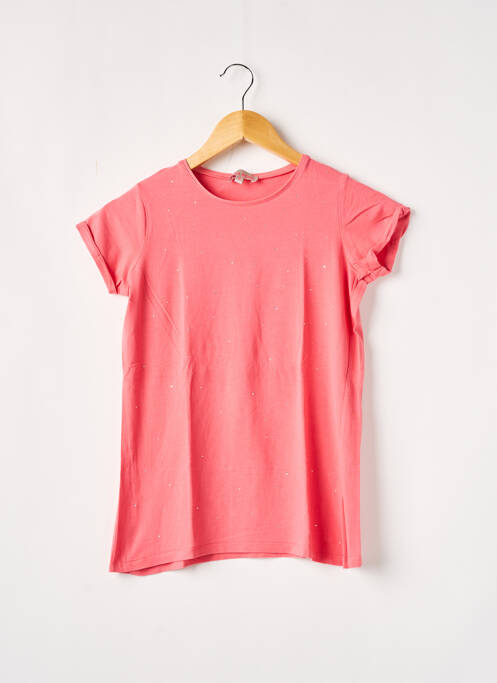T-shirt rose LISA ROSE pour fille