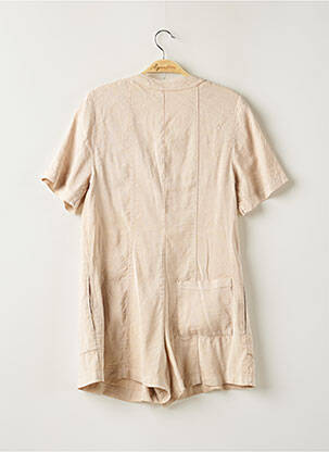 Combishort poches manches courtes beige ZARA femme