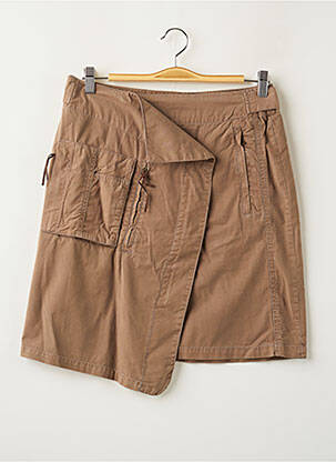 Jupe courte poches marron LA REDOUTE femme