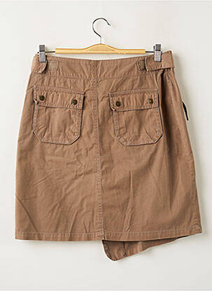 Jupe courte poches marron LA REDOUTE femme
