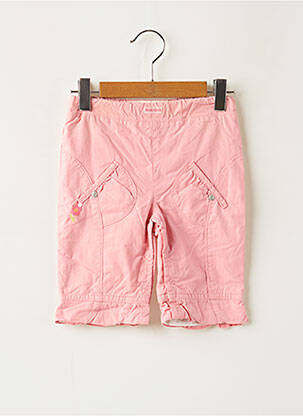 Pantalon droit poches taille élastique rose LA COMPAGNIE DES PETITS fille