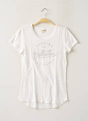 T-shirt blanc HOLLISTER pour femme seconde vue