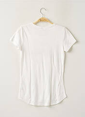 T-shirt blanc HOLLISTER pour femme seconde vue