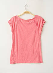 T-shirt rose BSK OUTWEAR pour femme seconde vue