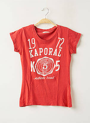 T-shirt rouge KAPORAL pour femme