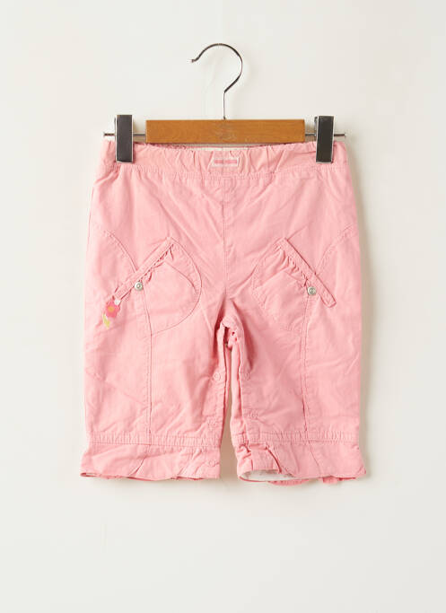 Pantalon droit poches taille élastique rose LA COMPAGNIE DES PETITS fille