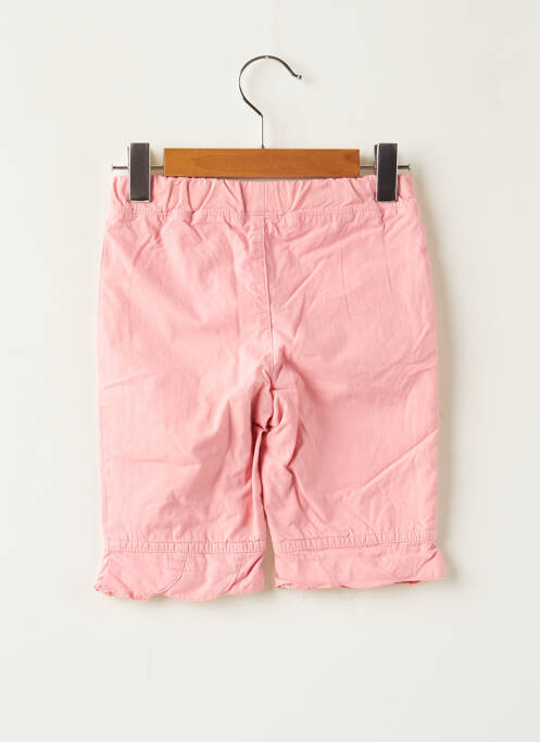 Pantalon droit poches taille élastique rose LA COMPAGNIE DES PETITS fille