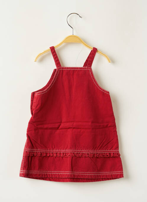 Robe mi-longue rouge OBAIBI pour fille