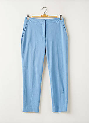 Pantalon chino tissage popeline bleu ZARA femme